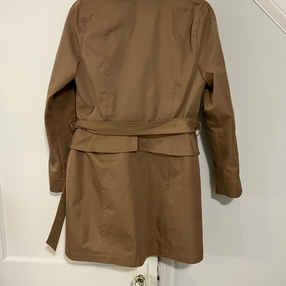 Anthropologie plenty by Tracy Reese Brown Belted Trench Coat - Picture 4 of 7